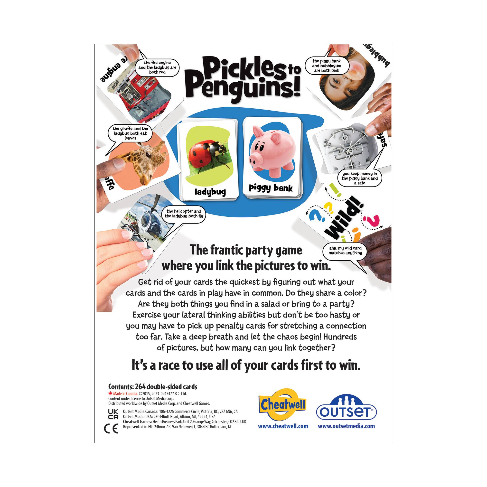 Pickles to Penguins!